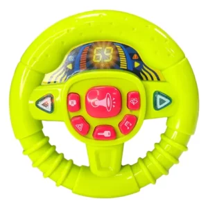 Volante didáctico infantil - luz y sonido
