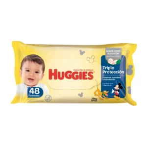 Toallitas Huggies Triple Proteccion x48 unidades