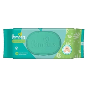 Toallitas Pampers "Aroma de Aloe Vera" con tapa x48 unidades