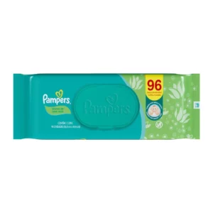 Toallitas Pampers "Aroma de Aloe Vera" con tapa x96 unidades