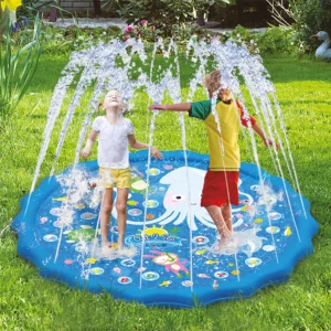 Fuente de agua inflable
